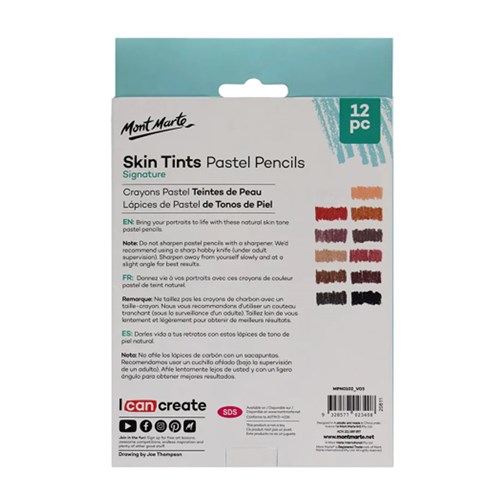 MONT MARTE SKIN TINT PENCILS 12 Pieces(1)